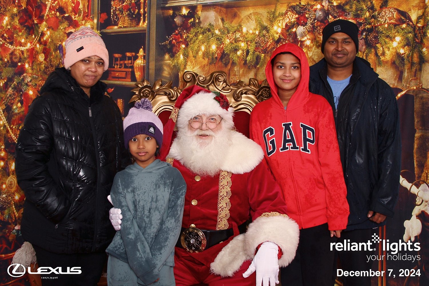 AT&T Performing Arts Photos with Santa 2024