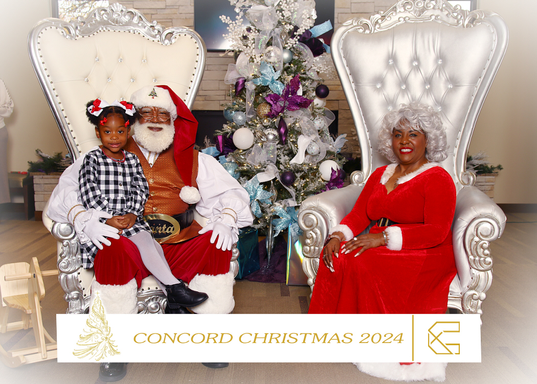 Concord Church Photos with Santa 2024