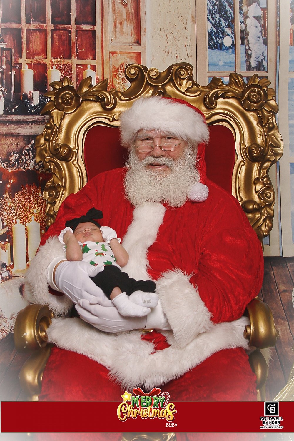 Coldwell Banker Apex-Photos with Santa