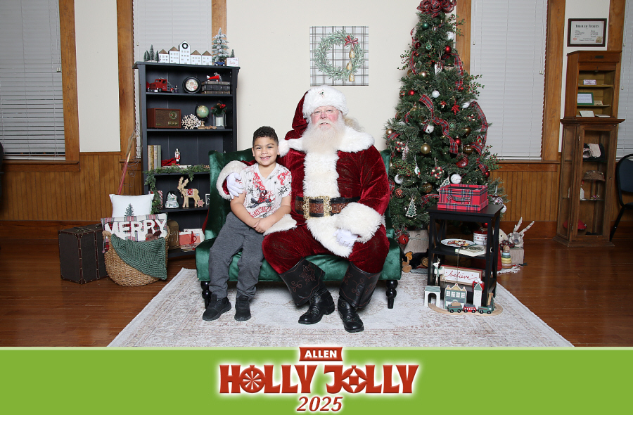 City of Allen - Photos with Santa 2025
